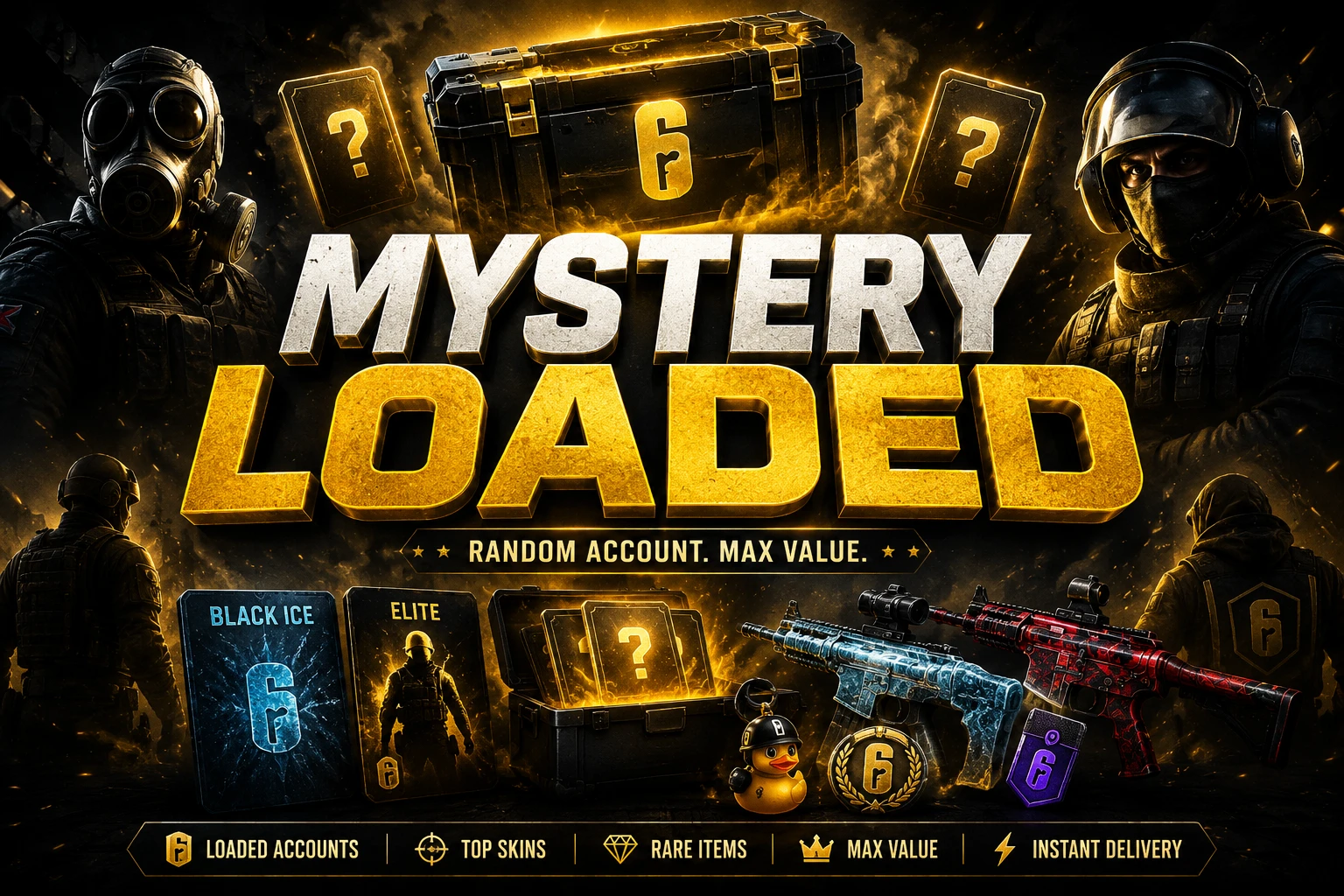 Mystery Loaded (1500+ Items)