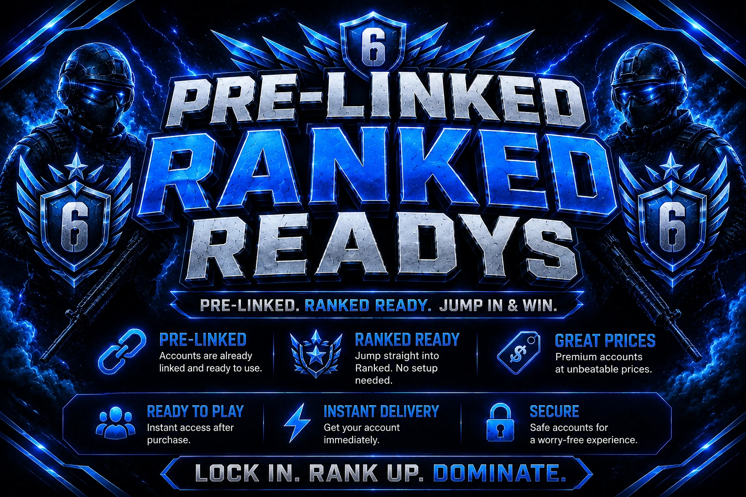 Mystery Ranked Readys (Pre Linked) | Xbox FA