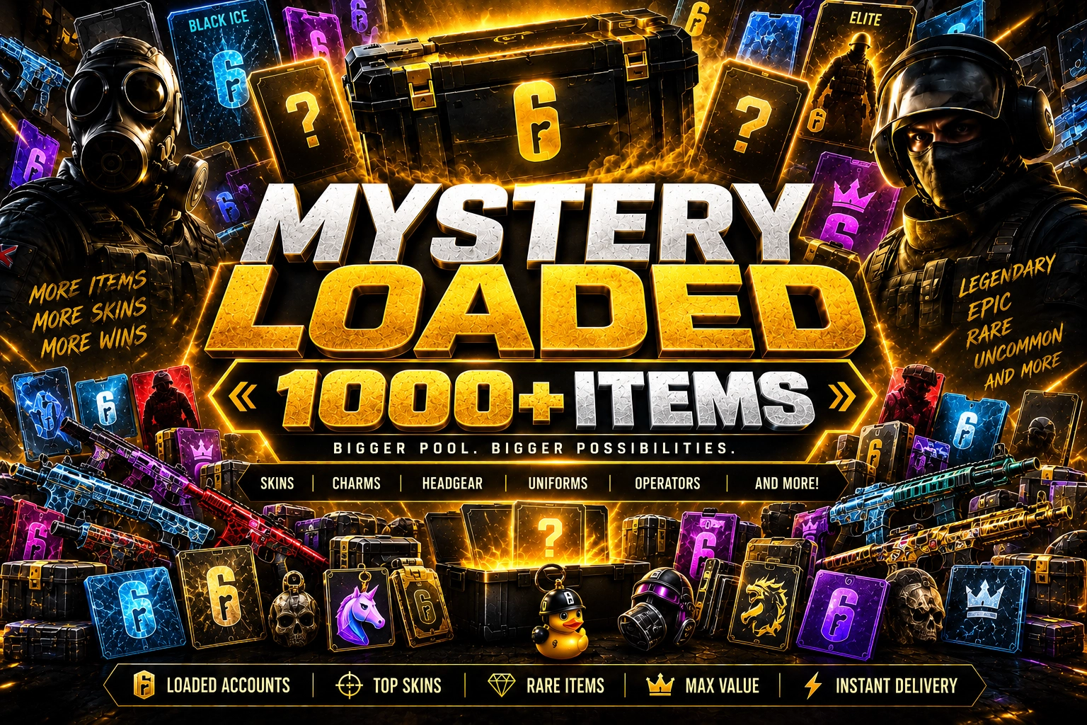 Mystery Loaded (1000+ Items)
